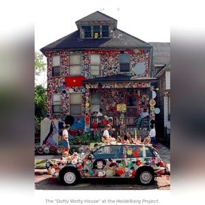 Autograph from famous Detroit artist Tyree Guyton, creator of Heidelberg Project